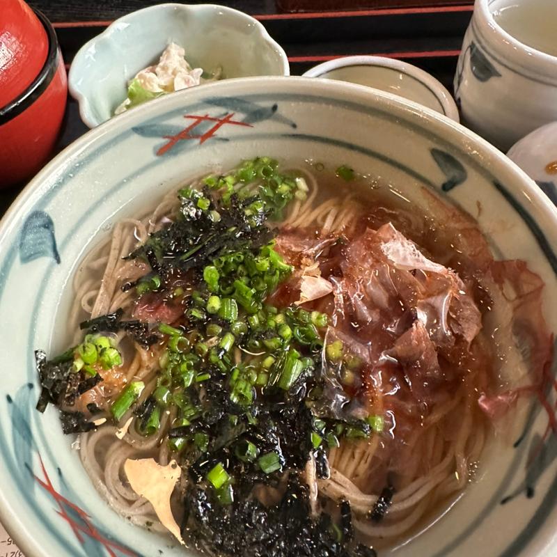 釜揚げそば(献上そば 羽根屋 本店)