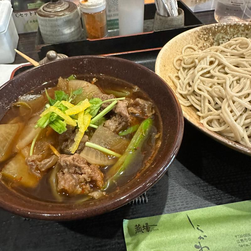 すじそば(しらかわ （SO BAR）)