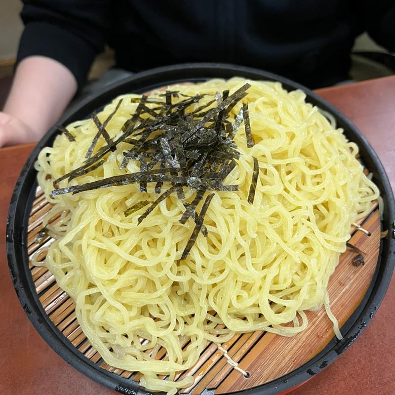 ざるラーメン　大盛(たかふじ )