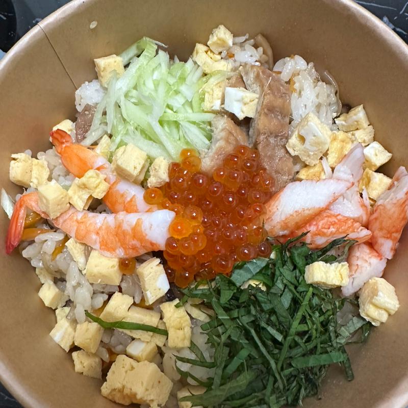 日替わり弁当 ちらし寿司(旬菜マルシェ やました)