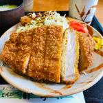 ロースカツ_上とんかつ定食(とんかつ竹亭 谷山店)