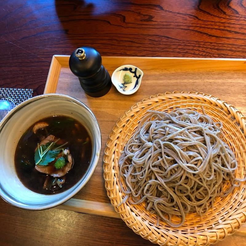 鴨せいろ(そば処 田中屋)