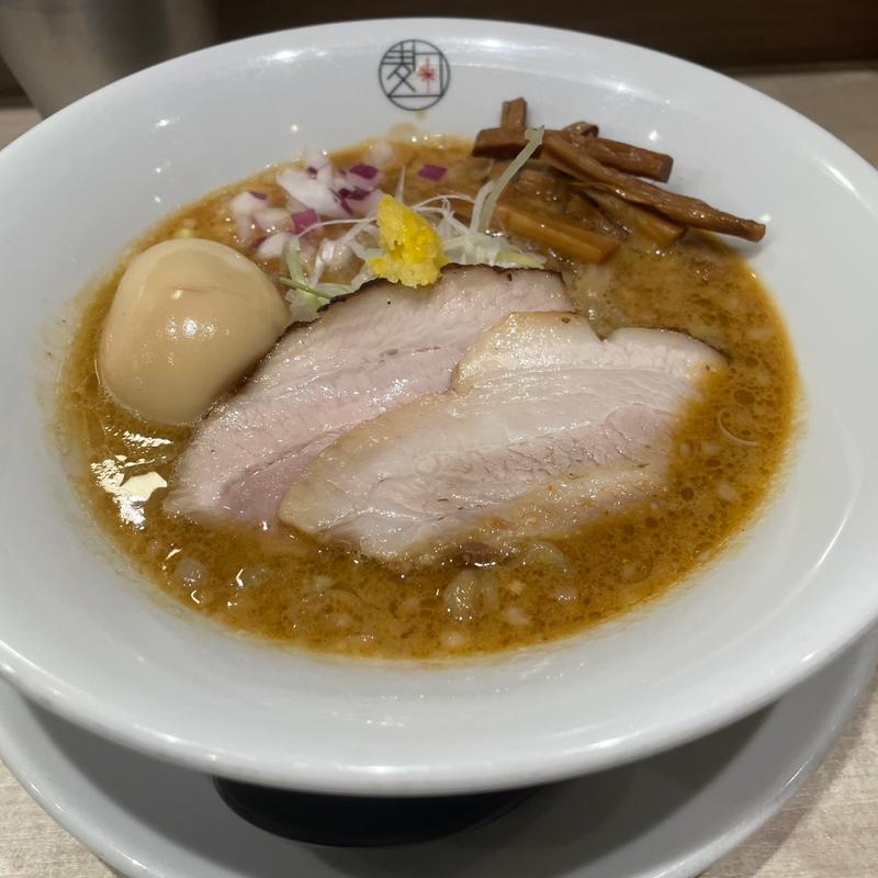 味玉味噌ラーメン(味噌NOODLE 麹)