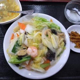 海鮮あんかけカタ焼きそば(ニイハオ大井町店)