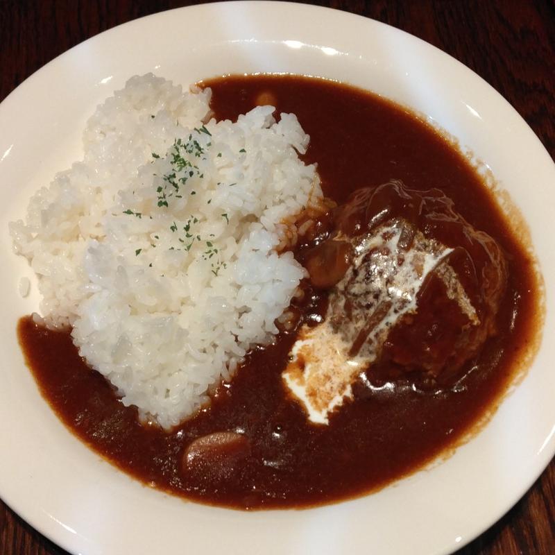 煮込みハンバーグ(十四番館)