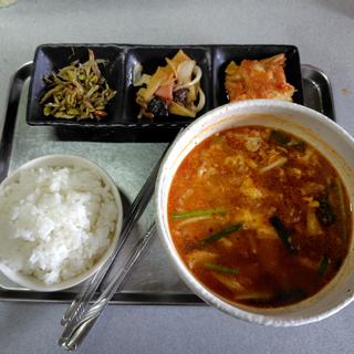 プゴクッパ定食（辛口）(韓国家庭料理 ソウル家 （ソウルヤ）)