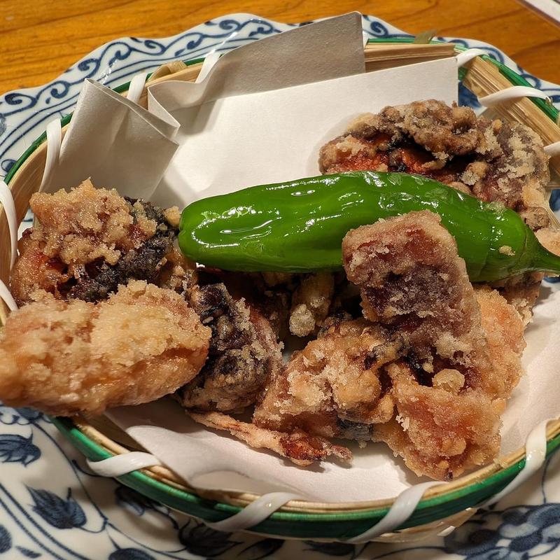 蛸やわらか揚げ(寿司 築地日本海 新宿西口店)