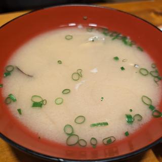 あさりの味噌汁(寿司 築地日本海 新宿西口店)