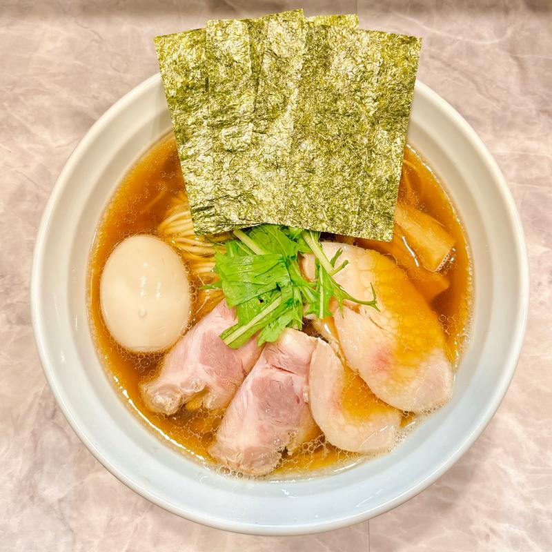 全乗醤油らーめん(麺響万蕾)