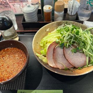 十割そばの辛口つけ麺(しらかわ （SO BAR）)