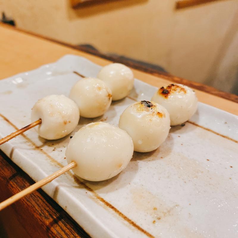 うずら串(焼鳥ひよっ子)