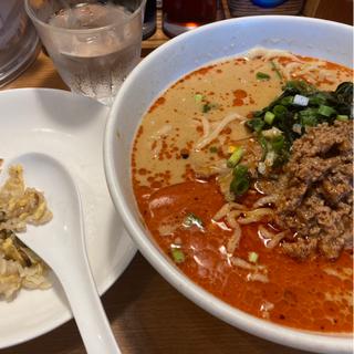 担々麺半炒飯セット(麺飯食堂 なかじま)