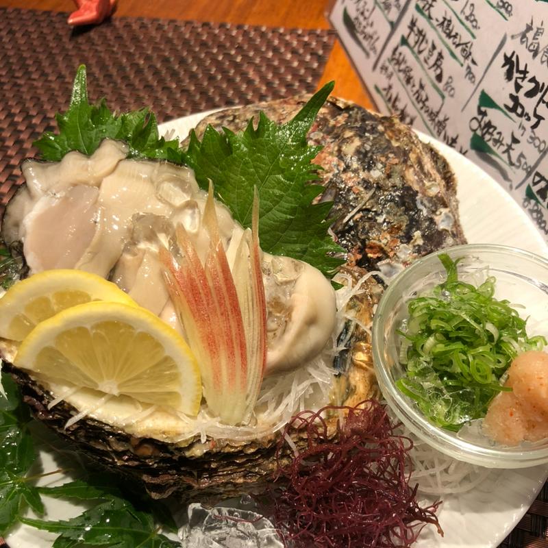岩牡蠣(鶴屋吉信 福屋八丁堀本店)
