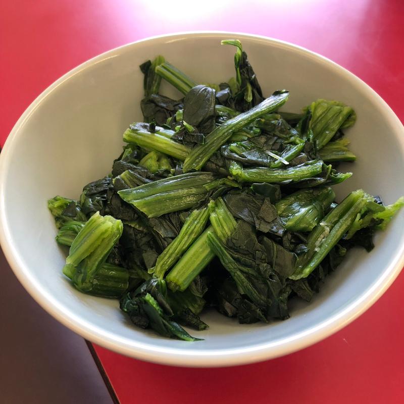 ほうれん草(ラーメン山岡家 足利店)