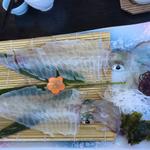 いかの活きづくり(河太郎 呼子店 （かわたろう）)