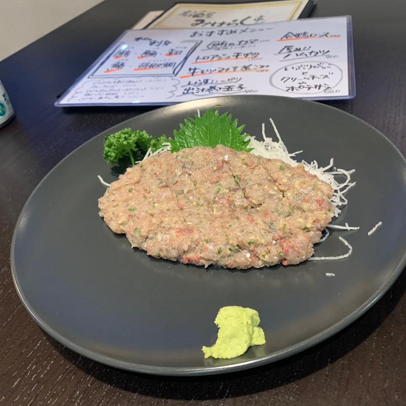 アジのなめろう(居酒屋みはらし亭（見晴亭）)