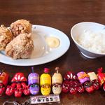 唐揚げセット(極濃湯麺フタツメ郡山鳴神店)