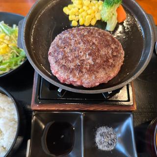 とろけるハンバーグMサイズ+セット(とろけるハンバーグ 福よし 本厚木店)