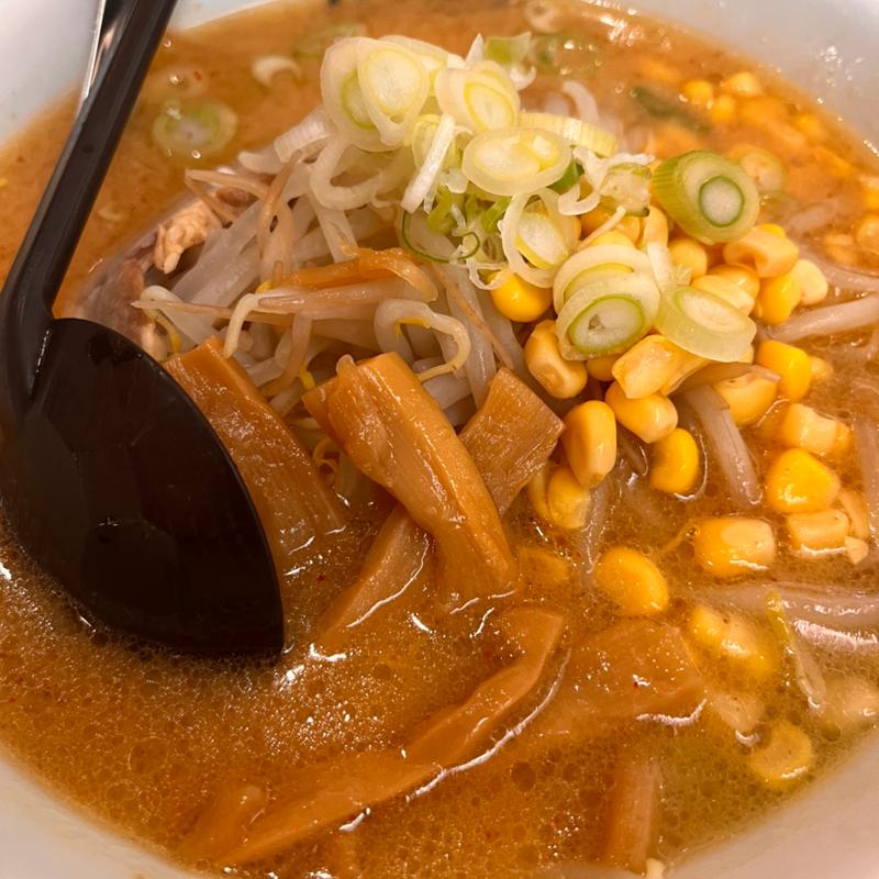 特性味噌ラーメン(らーめん石狩 平塚ラスカ店)