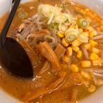 特性味噌ラーメン(らーめん石狩 平塚ラスカ店)