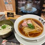 中華そば＋鯛めし(鯛塩そば 灯花 イオンモール大高店)