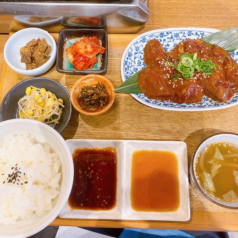 新鮮レバー焼き定食(壇光)