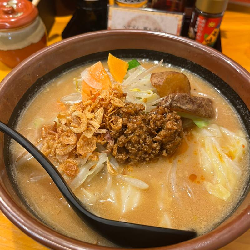 北海道味噌野菜ラーメン(田所商店 関内店(5/15オープン))
