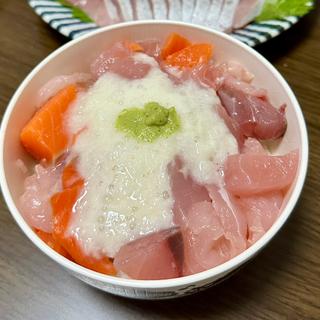 海鮮とろろ丼(ベルクス 東墨田店)