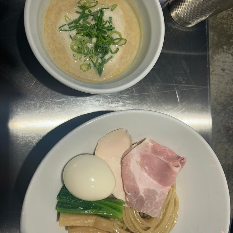 丸鶏濃厚味玉つけ麺(善laboratory)