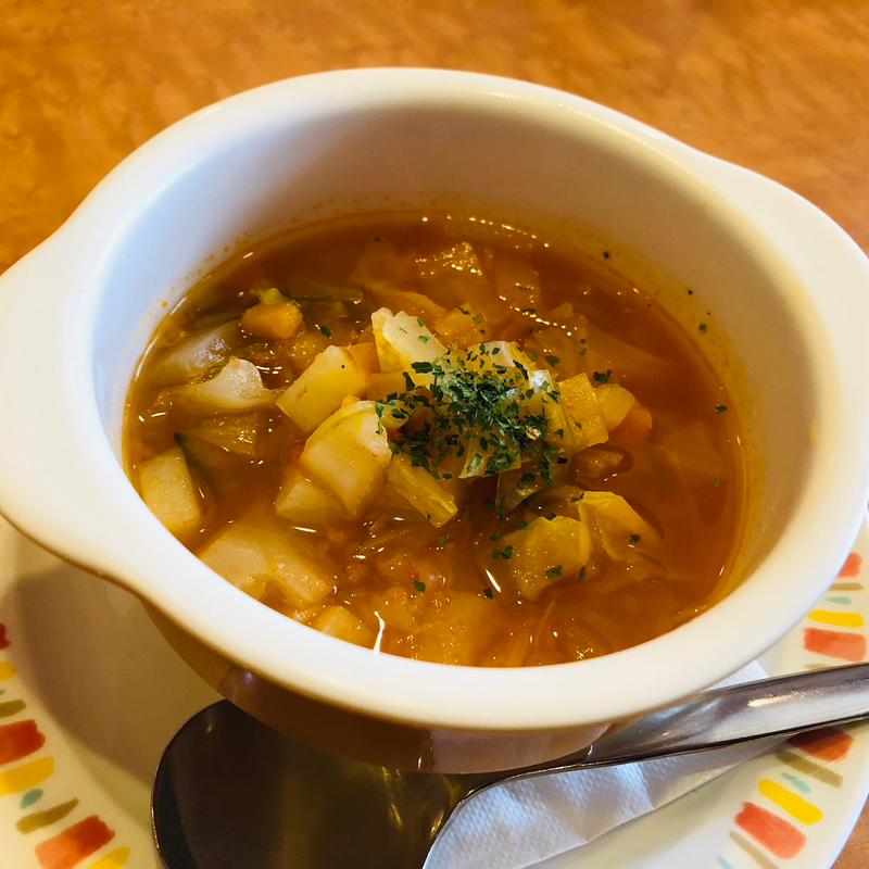 野菜のスープ(トマトの実 )