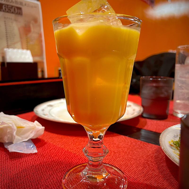 マンゴーラッシー(インド・ネパール料理 KUMARI 若林店)