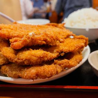 チキンカツ定食5枚