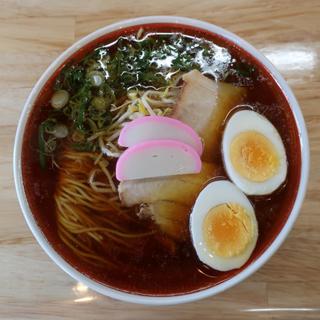 醤油味のらぁ麺玉子入り