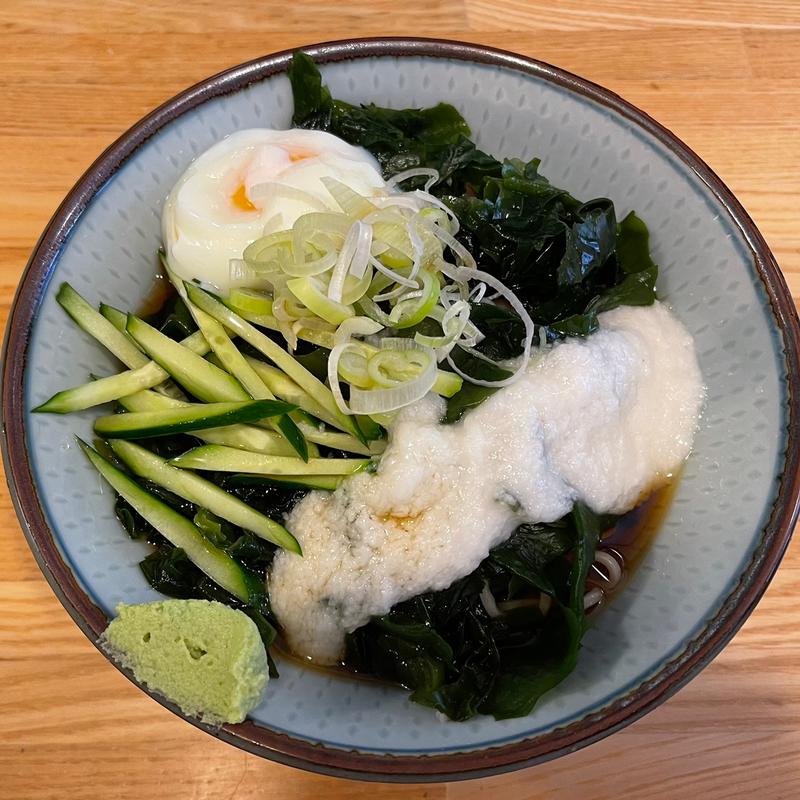 冷やしとろろそば(福そば )