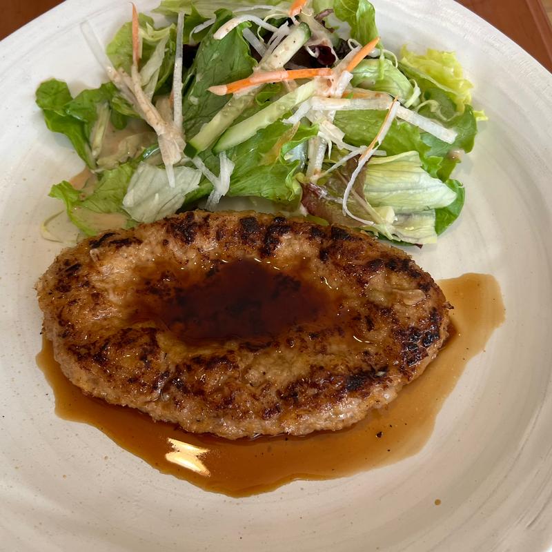 照り焼きハンバーグ(洋食レストランまほろば)