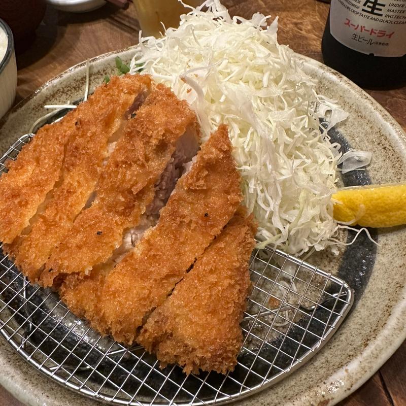 特上ロース定食(和豚もち豚)(とんかつの菊屋 )