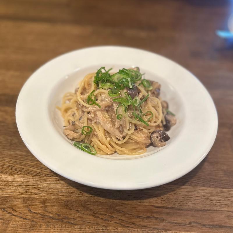明太子ときのこのパスタ(EL.Camino)