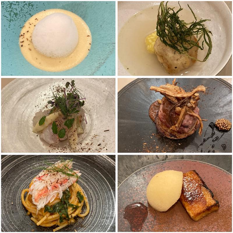 コース(全6皿)(十一月九日 )