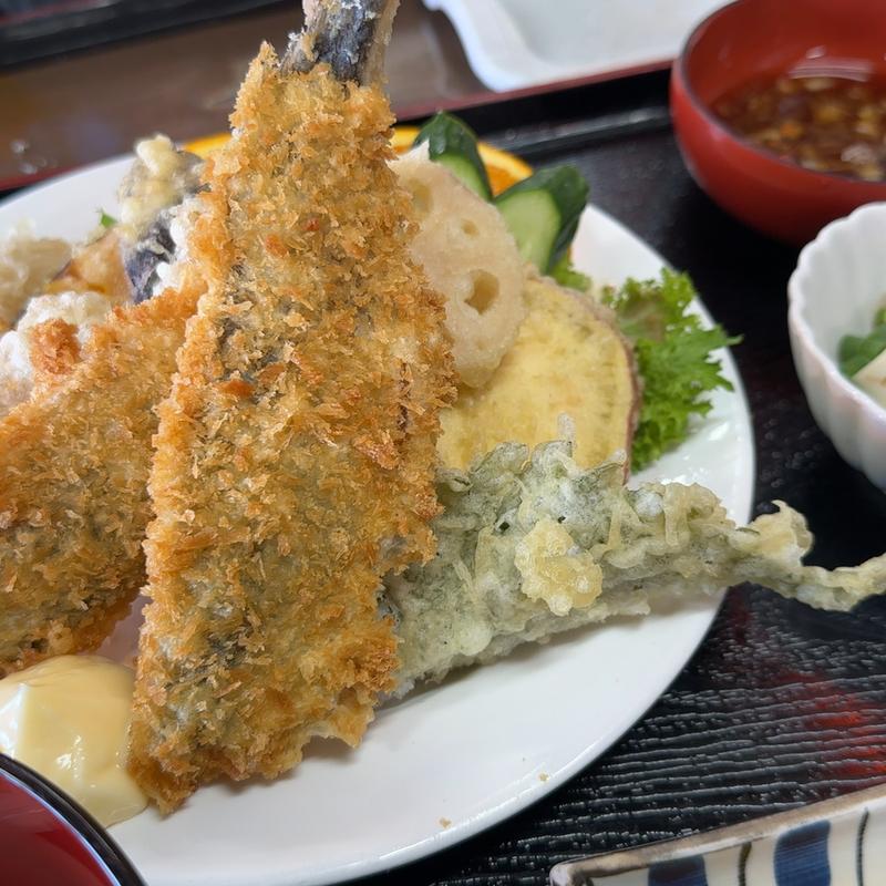 あじフライ定食(北浜えびす 海鮮食堂 （きたはまえびす かいせんしょくどう）)