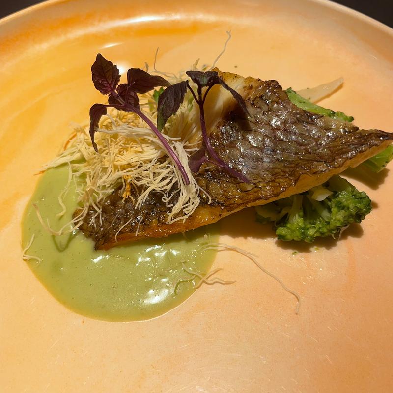 ランチコース(季節の鮮魚とアサリ　グレープフルーツのマリニエール)(NERORI)