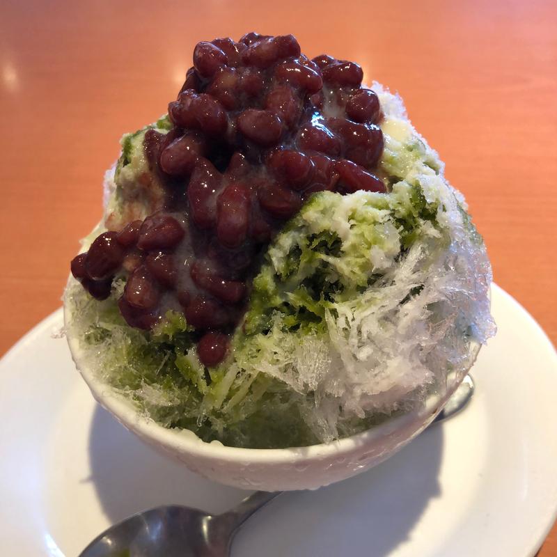 氷 ミルク 宇治抹茶金時（ミニ）(デニーズ三郷店)