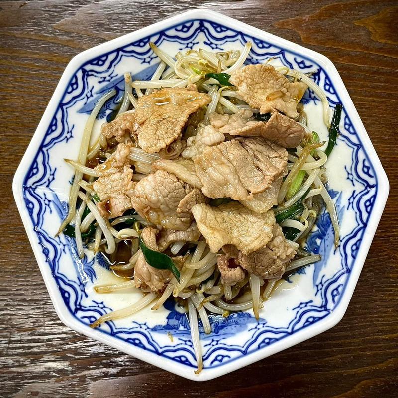 肉ニラ炒め(明華)