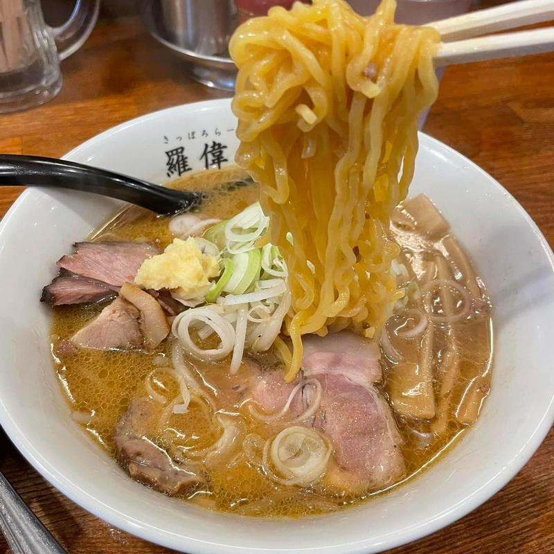 味噌ラーメン(さっぽろ 羅偉伝（らいでん）)
