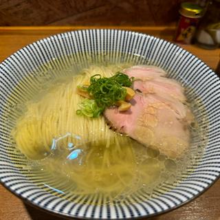 名古屋コーチンの炙り肉中華そば(寿製麺　よしかわ　川越店)