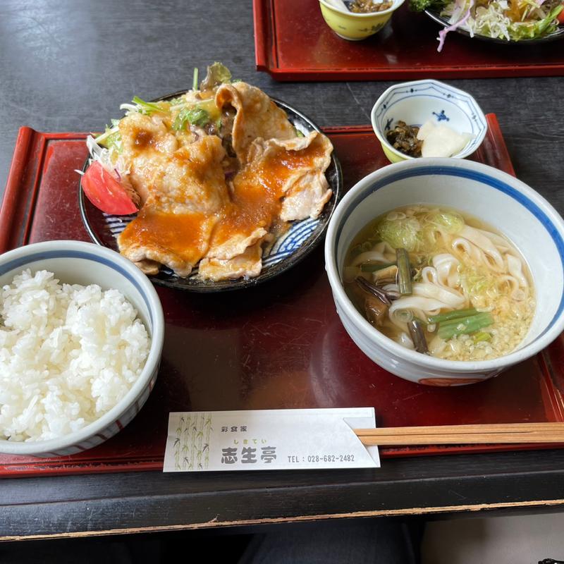 豚焼き肉定食(志生亭 （しきてい）)