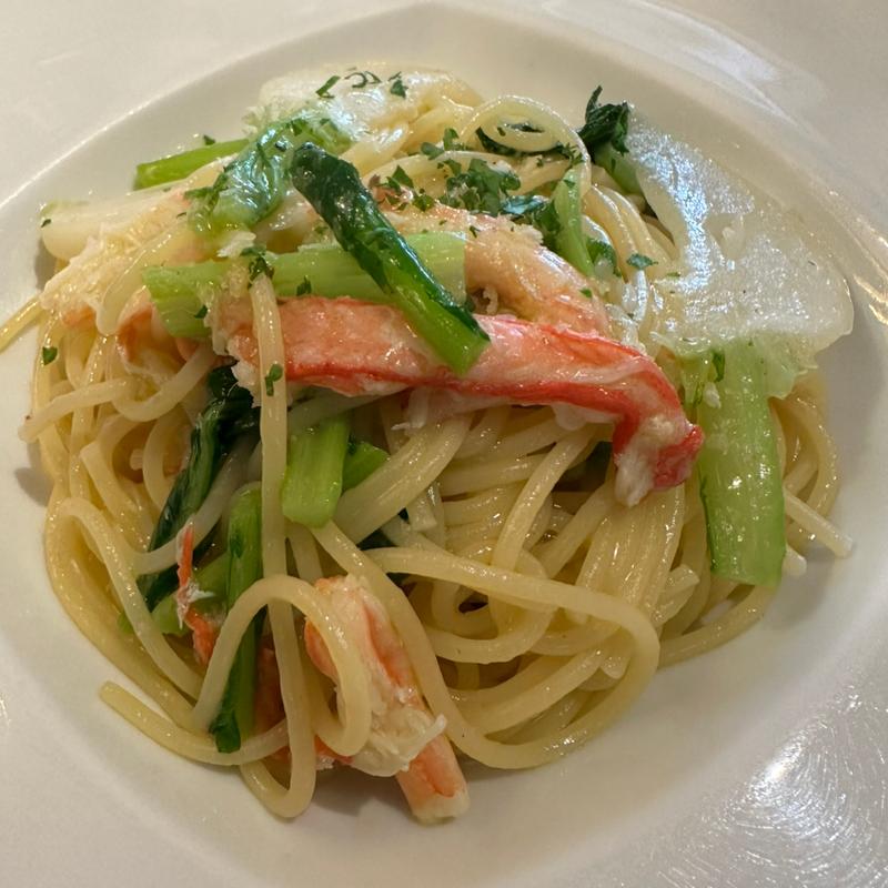 ズワイガニのパスタ(イル・ガビアーノ)