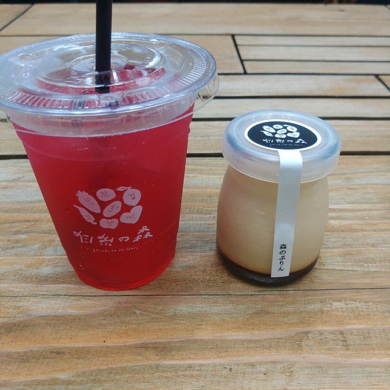 梅シソのソーダ割り(森のカフェ 緑の詩 (みどりのおと))