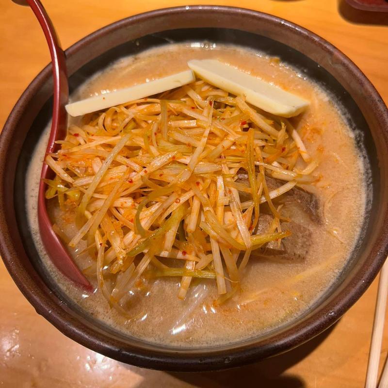 北海道味噌肉ネギラーメン(麺場 田所商店 浜松町クレアタワー店)
