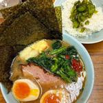レディースラーメン 海苔 ライス(武蔵家 明大前店 )
