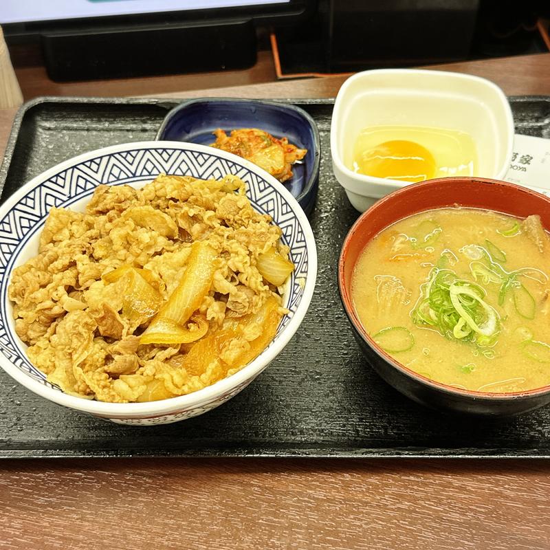 肉だく牛丼 アタマの大(吉野家 中目黒駅前店 )